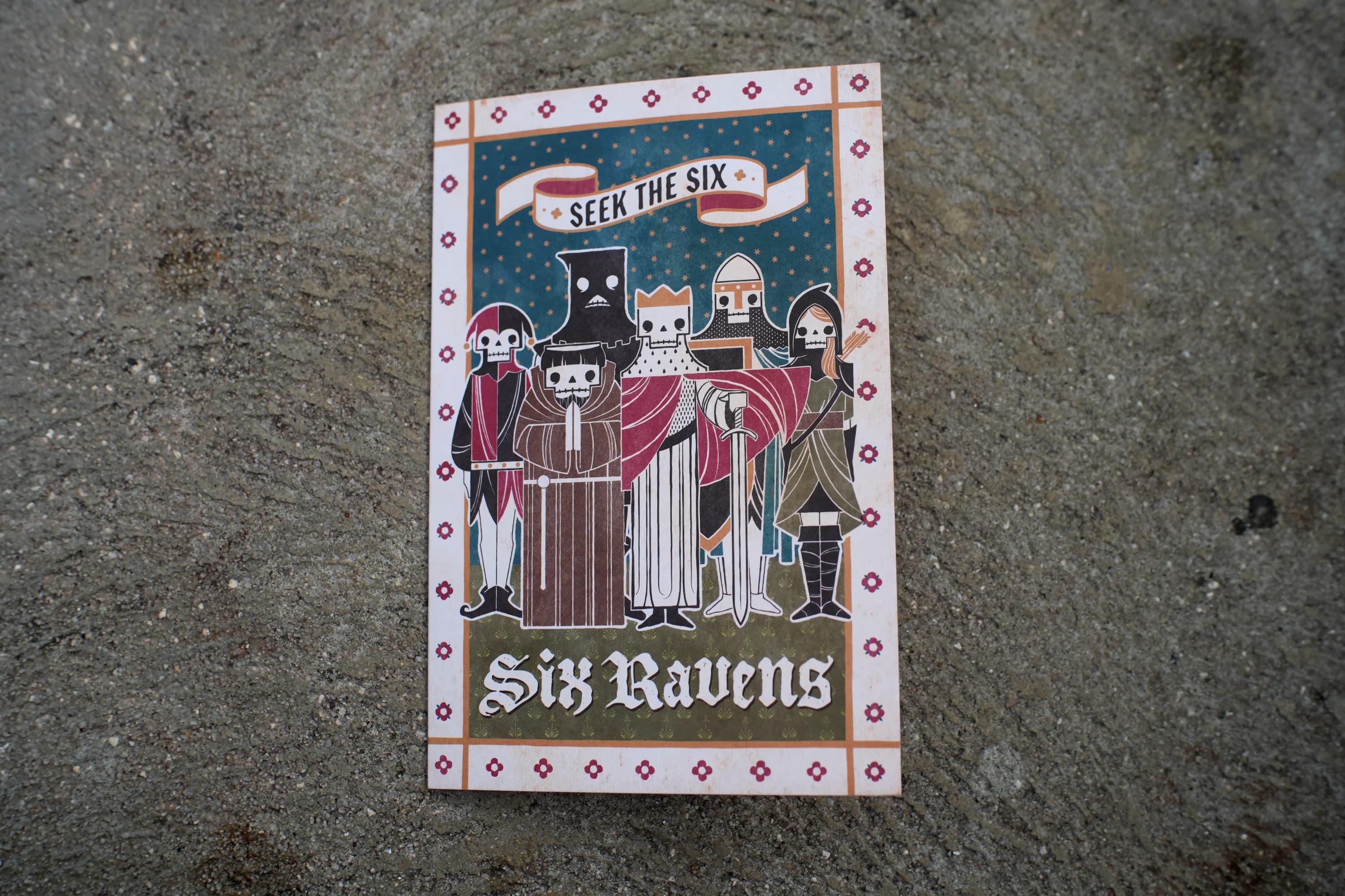 menu pamphlet front/back